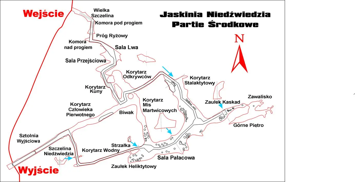 Plan trasy turystycznej